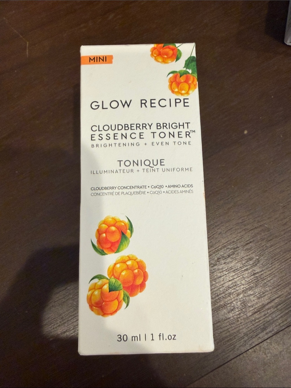 Glow Recipe Cloudberry Bright Essence Toner - Mini brand new